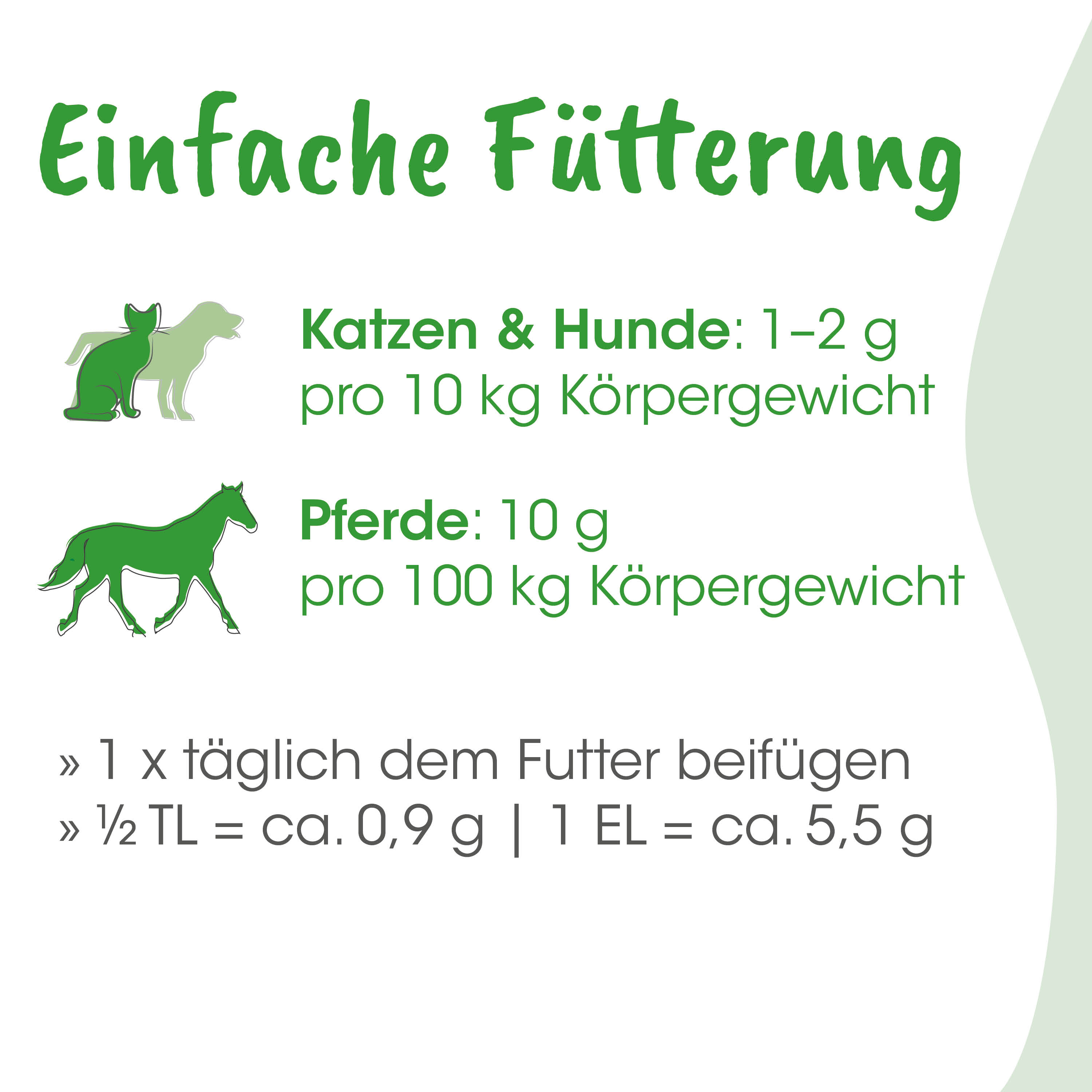 Futter, Katzenfutter, Hunde, Pferde, Tiernahrung